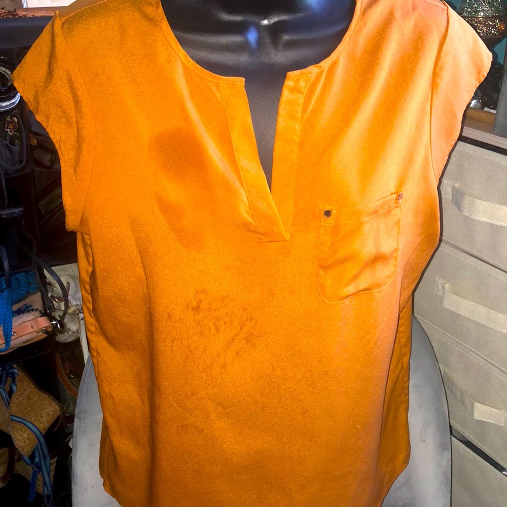 Orange Women's Top